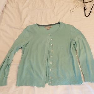 Seafoam long sleeve anna cardigan